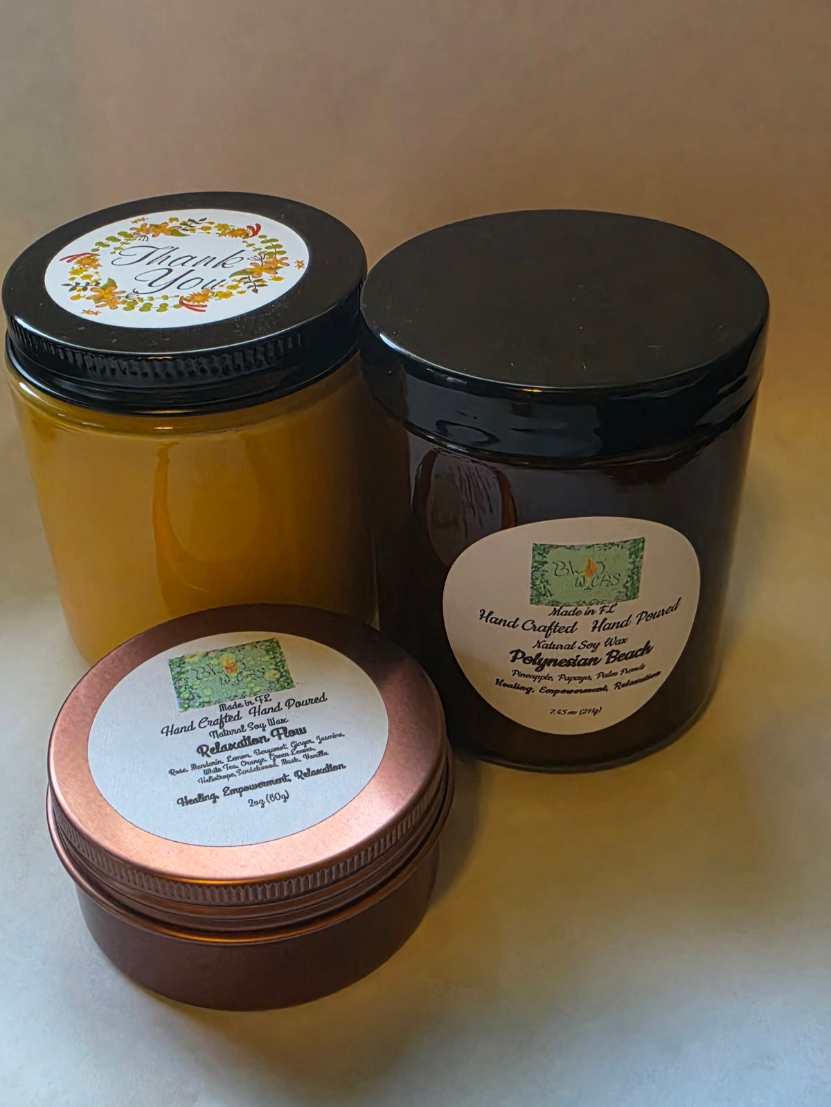 Beautiful Abundance Candles - Blae Wicks