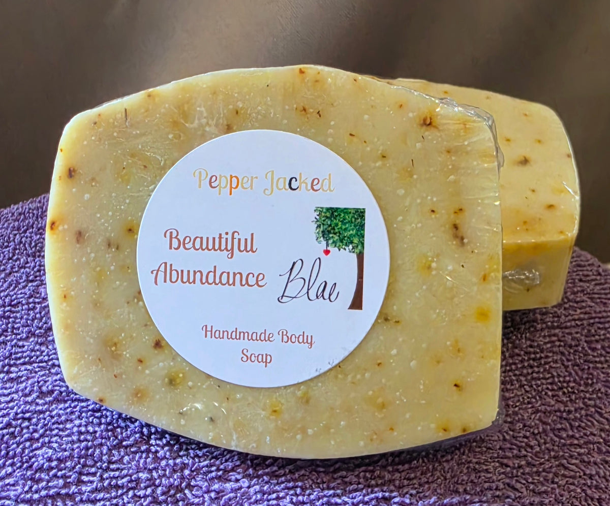 Pepper Jacked - Beautiful Abundance Handcrafted Blae Skin Soap